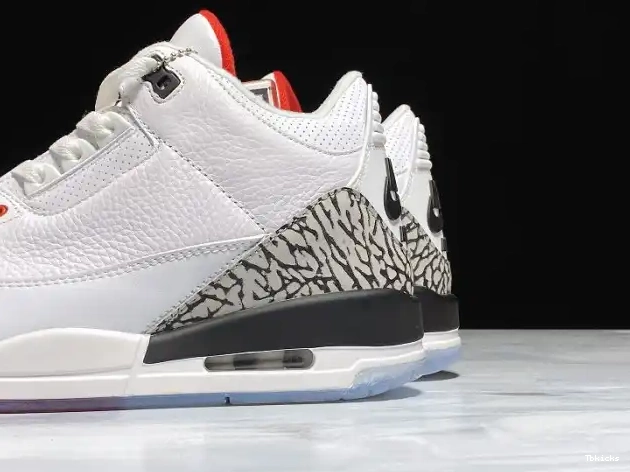 Cheap TBK 923096-101 NRG mens Jordan 3 white Air LINE